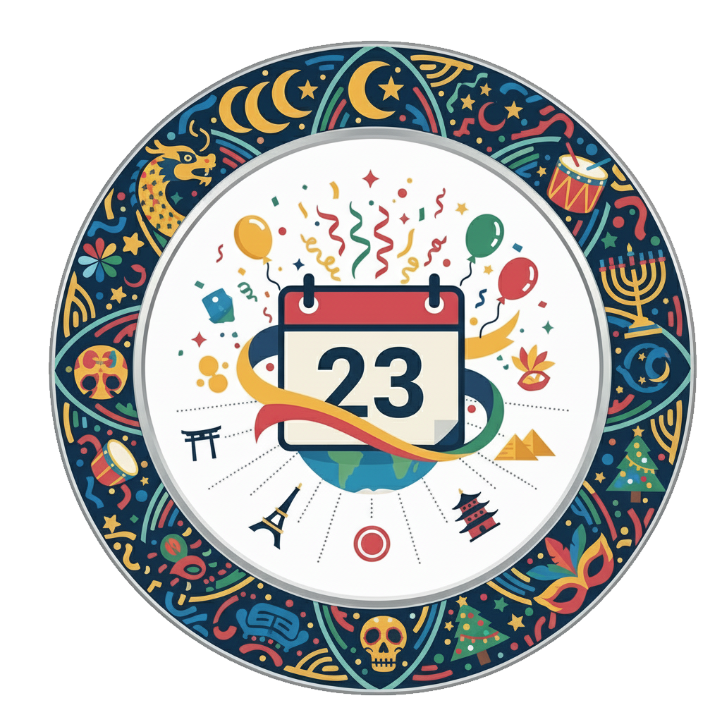 Icono del Calendario Global de Festividades
